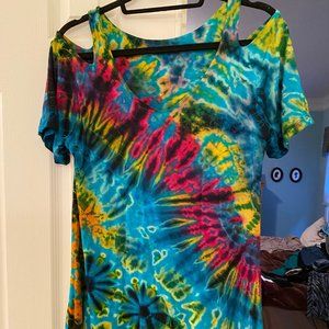 Funky Tie die top